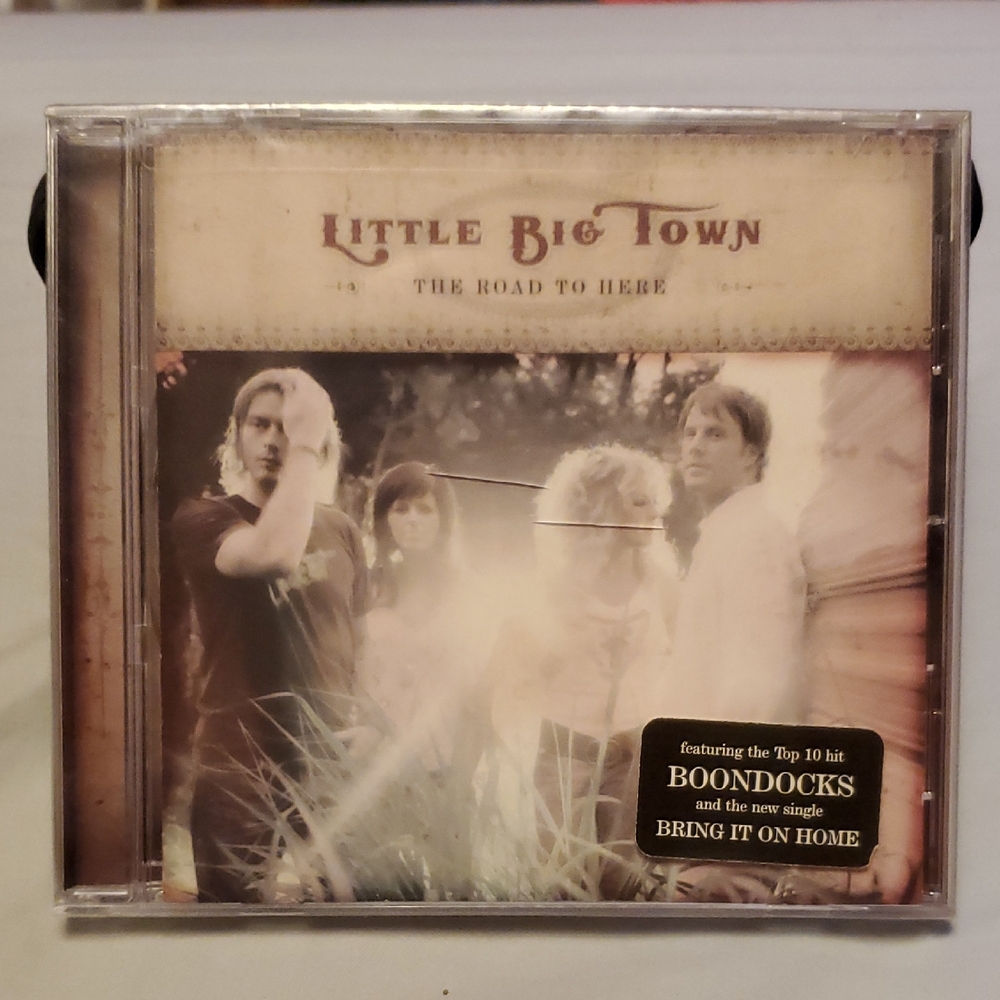- The Road to Here CD By Little Big Town.  Unopened in original plastic wrap.
